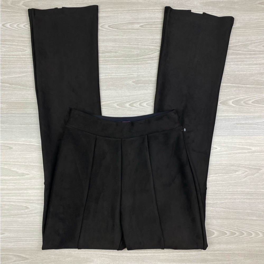 Commando Faux Suede High Waist Front Split Flare Pants Size Small - Picture 7 of 16